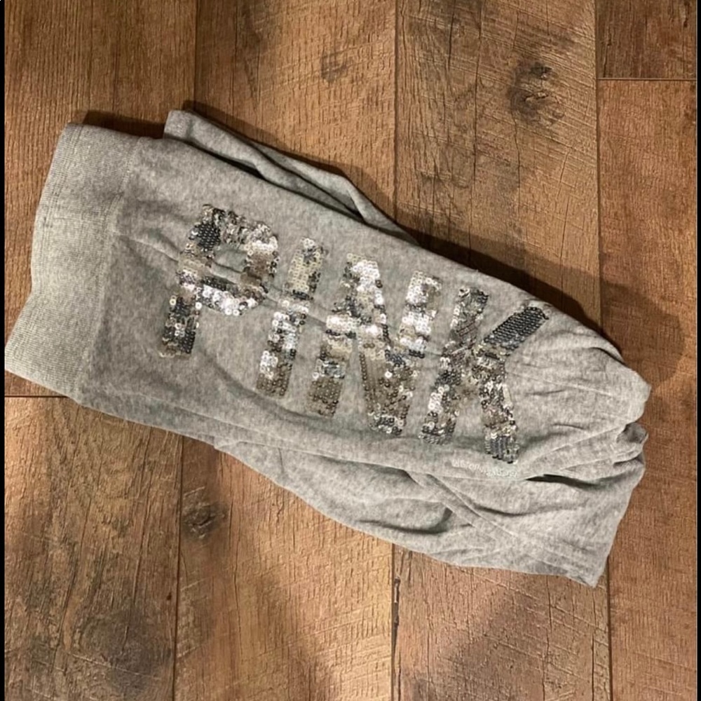Gray Victoria secret sweat pants